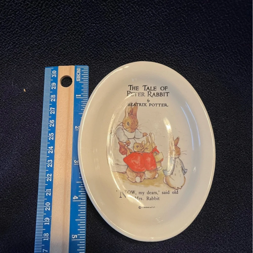 Beatrix Potter Vanity Tray - White and Red